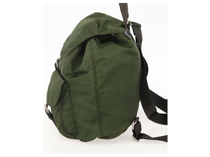 PRADA Rucksack Nylon Green Silver - Ansicht 4