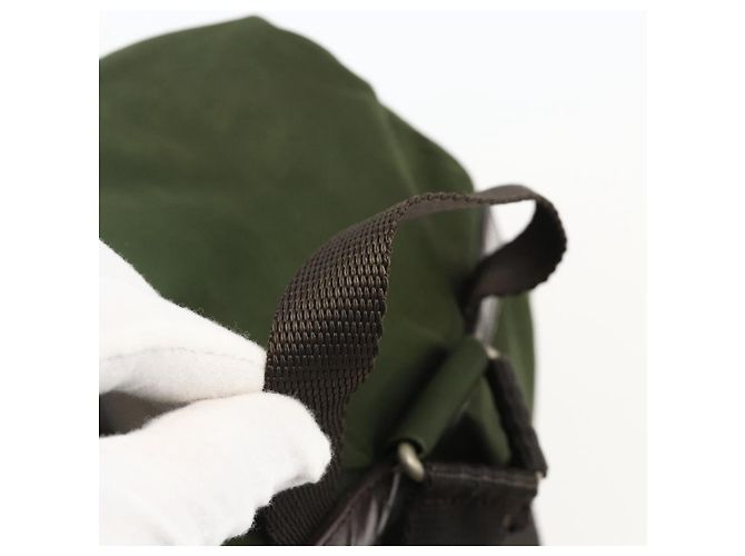 PRADA Rucksack Nylon Green Silver - Ansicht 7