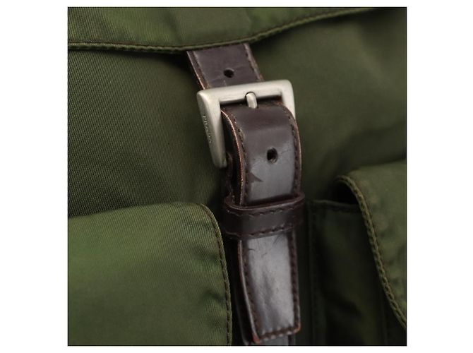 PRADA Rucksack Nylon Green Silver - Ansicht 9