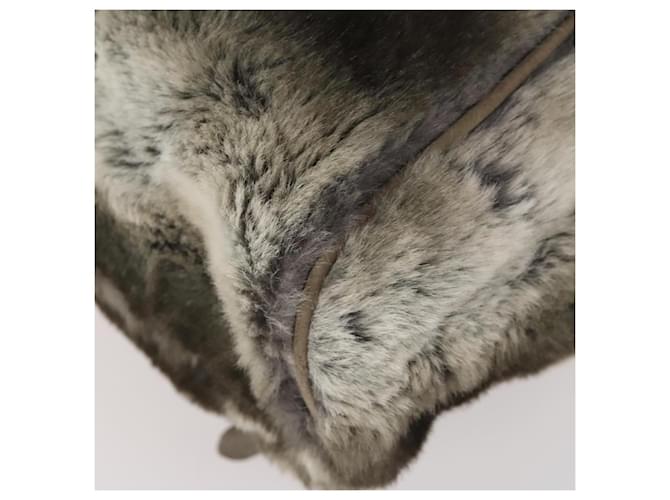 FENDI Backpack Fur Beige Silver - vista 16