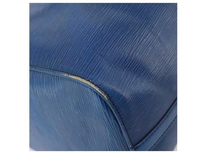LOUIS VUITTON Epi Keepall 45 Boston Bag Blue M42975 LV - vista 14