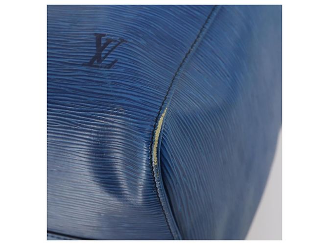 LOUIS VUITTON Epi Keepall 45 Boston Bag Blue M42975 LV - vista 15