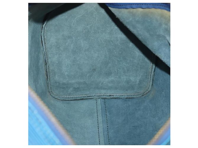 LOUIS VUITTON Epi Keepall 45 Boston Bag Blue M42975 LV - vista 20