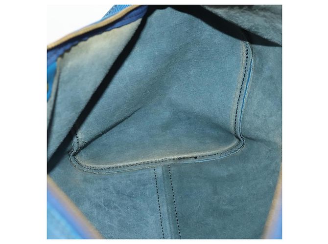 LOUIS VUITTON Epi Keepall 45 Boston Bag Blue M42975 LV - vista 21