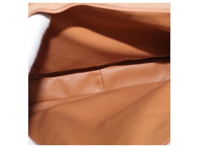 Céline CELINE Macadam Canvas Hand Bag PVC Beige Gold - vista 21