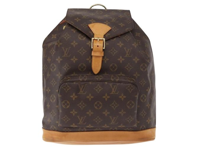 LOUIS VUITTON Monogram Montsouris GM Backpack M51135 LV - vista 13