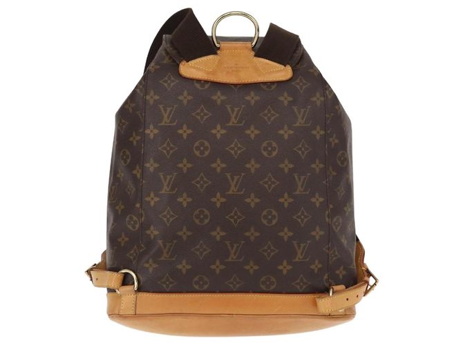 LOUIS VUITTON Monogram Montsouris GM Backpack M51135 LV - vista 2