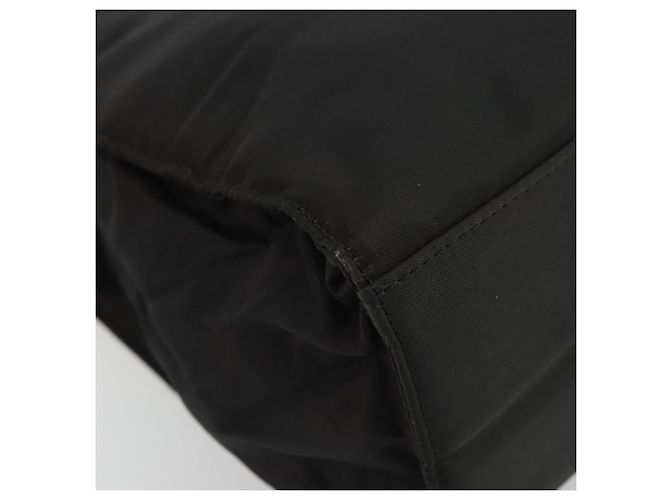 PRADA Hand Bag Nylon Black Gold - vista 15