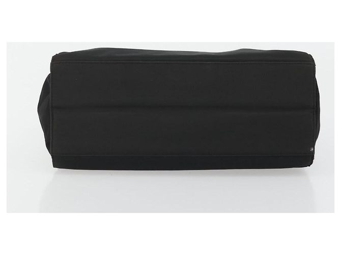 PRADA Hand Bag Nylon Black Gold - vista 5