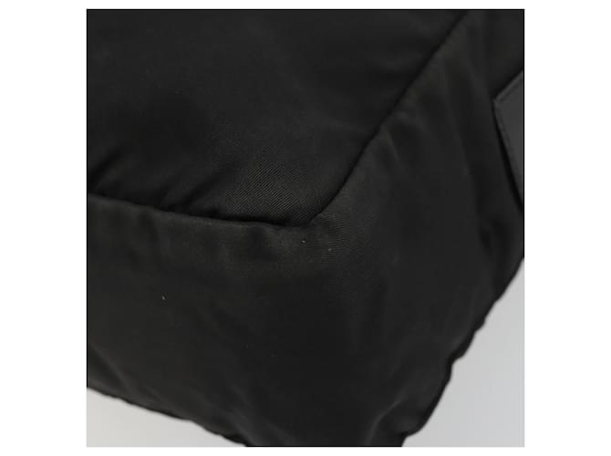 PRADA Shoulder Bag Nylon Black Silver - vista 14