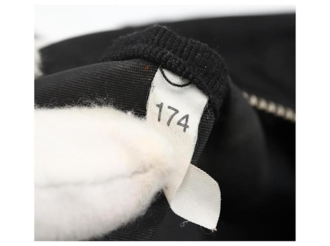 PRADA Boston Bag Nylon Black Silver - vista 12