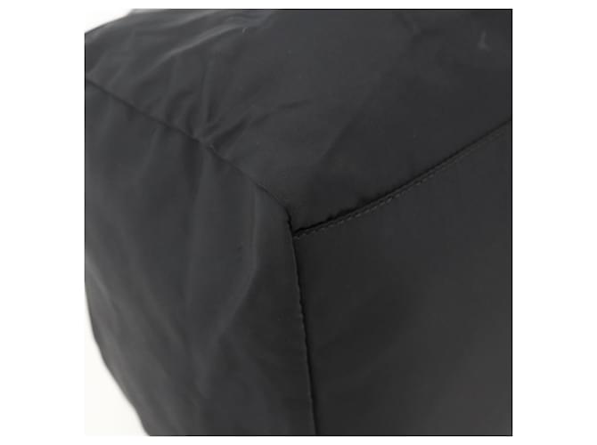 PRADA Boston Bag Nylon Black Silver - vista 17