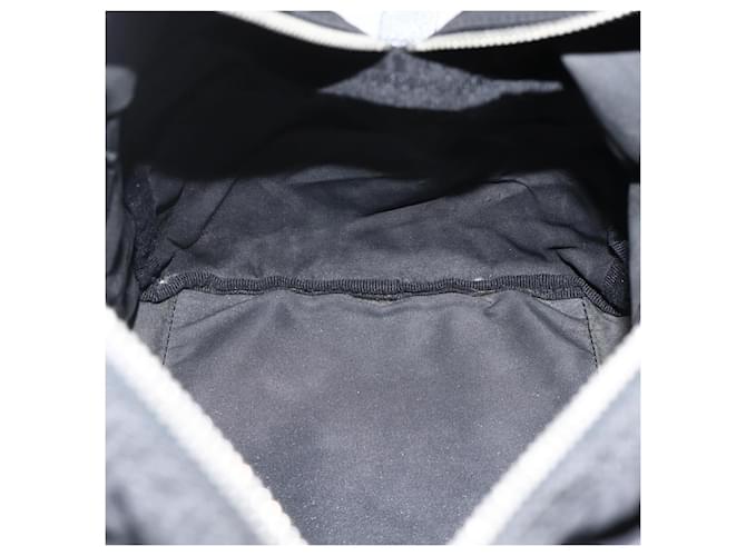 PRADA Boston Bag Nylon Black Silver - vista 20