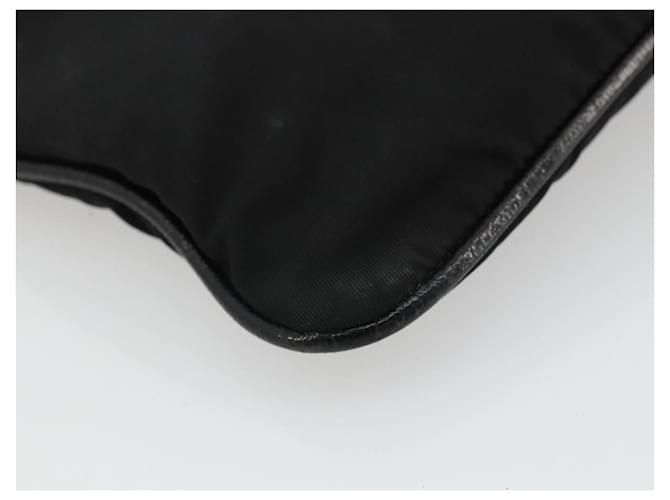 PRADA Hand Bag Nylon Black Silver - vista 18