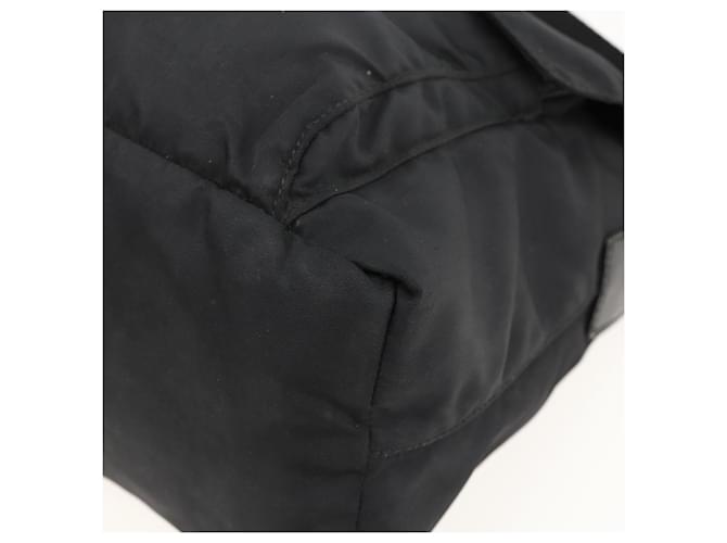 PRADA Shoulder Bag Nylon Black Silver - vista 15