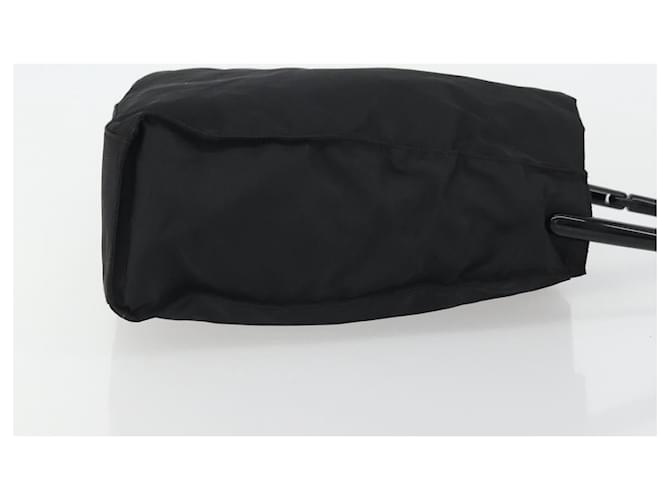 PRADA Hand Bag Nylon Black Silver - vista 3