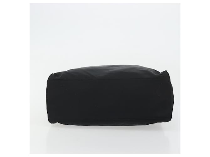 PRADA Hand Bag Nylon Black Silver - vista 5