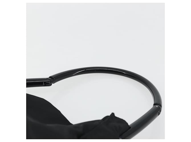 PRADA Hand Bag Nylon Black Silver - vista 8