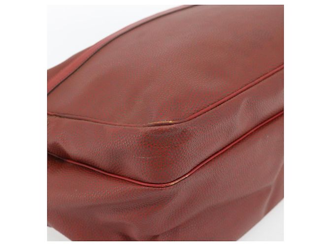 LOUIS VUITTON Challenge Cup Reporter Shoulder Bag Leather Red LV - vista 15