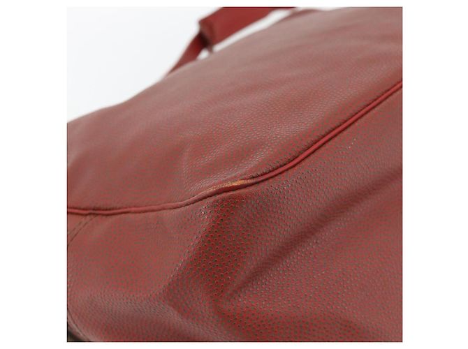 LOUIS VUITTON Challenge Cup Reporter Shoulder Bag Leather Red LV - vista 17