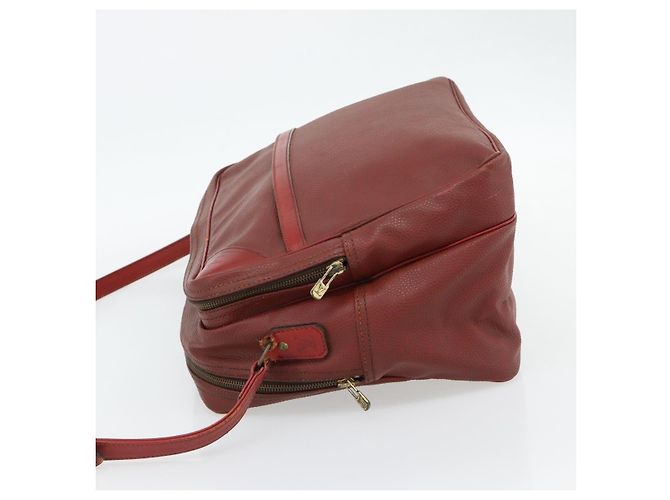 LOUIS VUITTON Challenge Cup Reporter Shoulder Bag Leather Red LV - vista 3