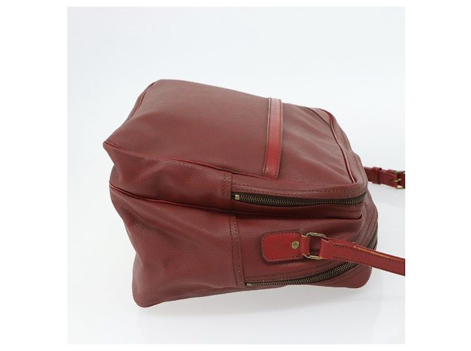 LOUIS VUITTON Challenge Cup Reporter Shoulder Bag Leather Red LV - vista 4