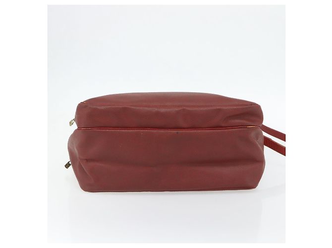 LOUIS VUITTON Challenge Cup Reporter Shoulder Bag Leather Red LV - vista 5