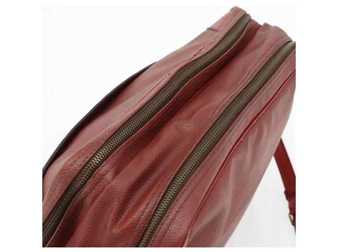LOUIS VUITTON Challenge Cup Reporter Shoulder Bag Leather Red LV - vista 6