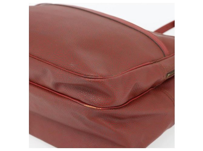 LOUIS VUITTON Challenge Cup Reporter Shoulder Bag Leather Red LV - vista 8