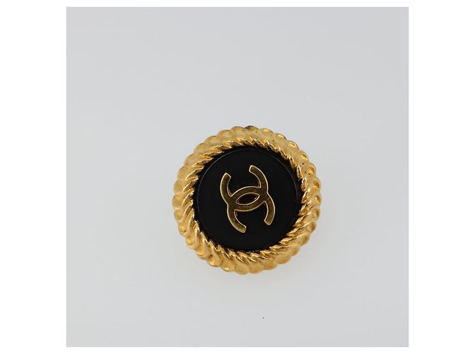 CHANEL Earring metal Gold Tone CC - vista 6