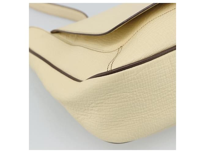 LOEWE Shoulder Bag Leather Ivory Silver - vista 11