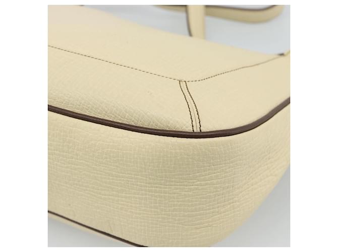 LOEWE Shoulder Bag Leather Ivory Silver - vista 12