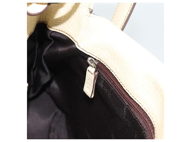 LOEWE Shoulder Bag Leather Ivory Silver - vista 20