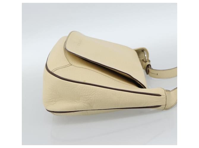 LOEWE Shoulder Bag Leather Ivory Silver - vista 5