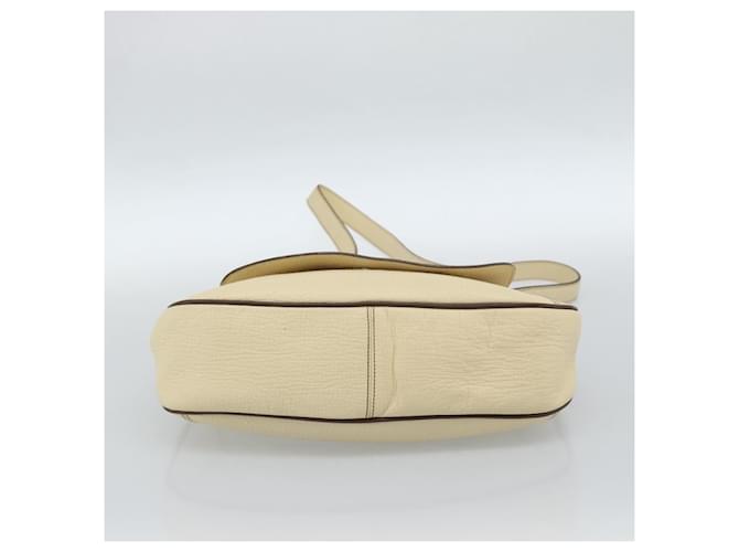 LOEWE Shoulder Bag Leather Ivory Silver - vista 9