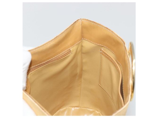 Céline CELINE Circle Shoulder Bag Canvas Yellow Gold - vista 17