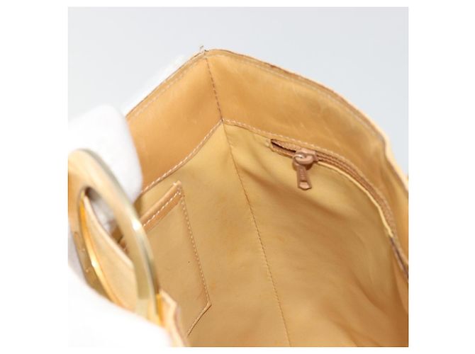 Céline CELINE Circle Shoulder Bag Canvas Yellow Gold - vista 18
