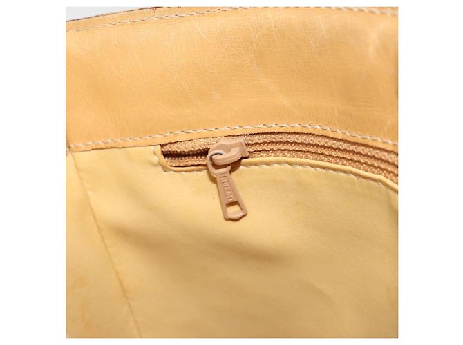 Céline CELINE Circle Shoulder Bag Canvas Yellow Gold - vista 19