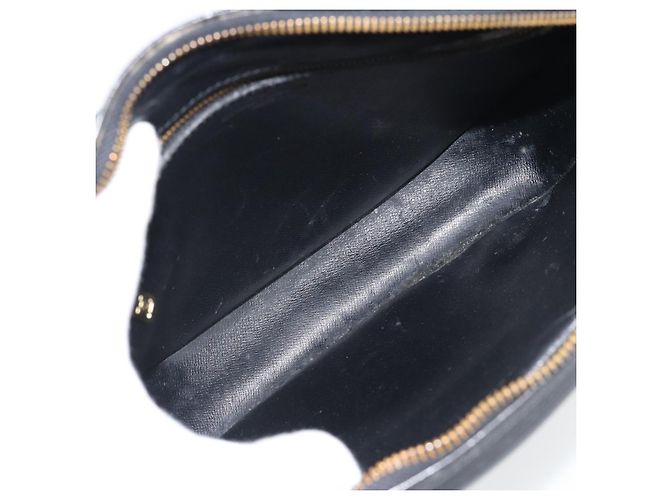 LOUIS VUITTON Epi Jeune Fille MM Shoulder Bag Black M52152 LV - vista 10