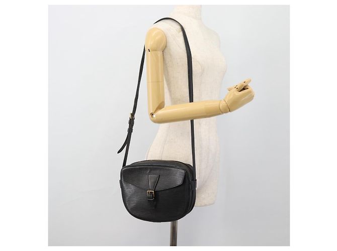 LOUIS VUITTON Epi Jeune Fille MM Shoulder Bag Black M52152 LV - vista 25