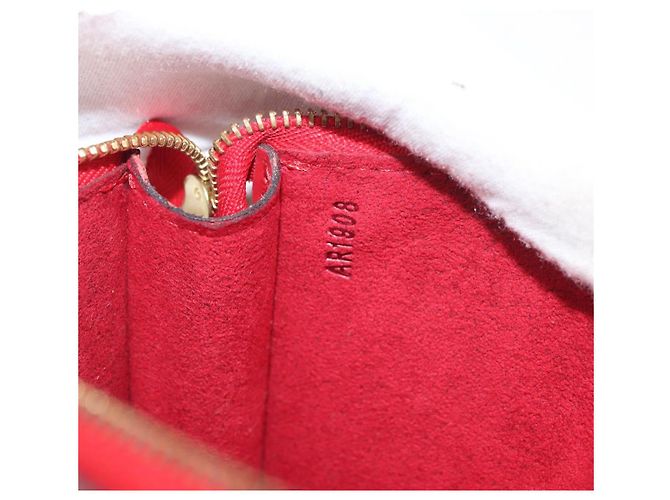 LOUIS VUITTON Epi Pochette Accessoires Pouch Red M52947 LV - vista 11