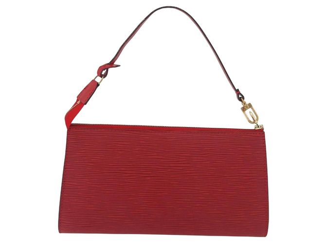 LOUIS VUITTON Epi Pochette Accessoires Pouch Red M52947 LV - vista 2