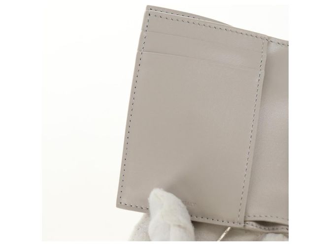 Céline CELINE Triomphe Geldbörse Leder Beige Gold - Ansicht 15