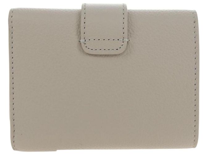 Céline CELINE Triomphe Geldbörse Leder Beige Gold - Ansicht 3