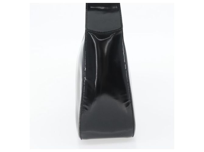 GUCCI Bolsa de ombro esmalte preto 001 1364 1703 - vista 5