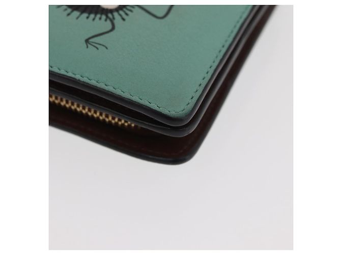 LOEWE LOEWE × Studio Ghibli Suswatari Wallet Leather Green Gold - vista 14