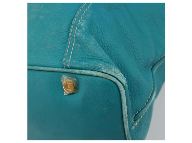 Céline CELINE Tote Bag Leather Blue Gold - vista 16