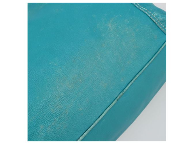 Céline CELINE Tote Bag Leather Blue Gold - vista 9