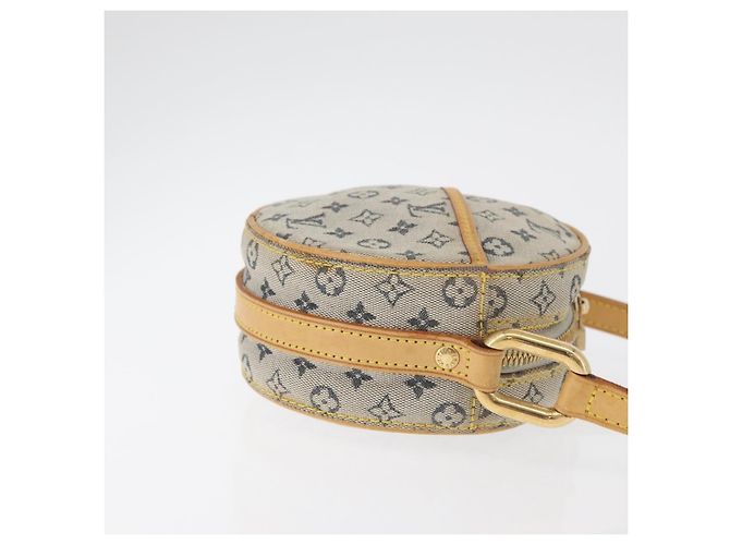 LOUIS VUITTON Monogram Mini Jeanne PM Shoulder Bag Blue M92001 LV - vista 3