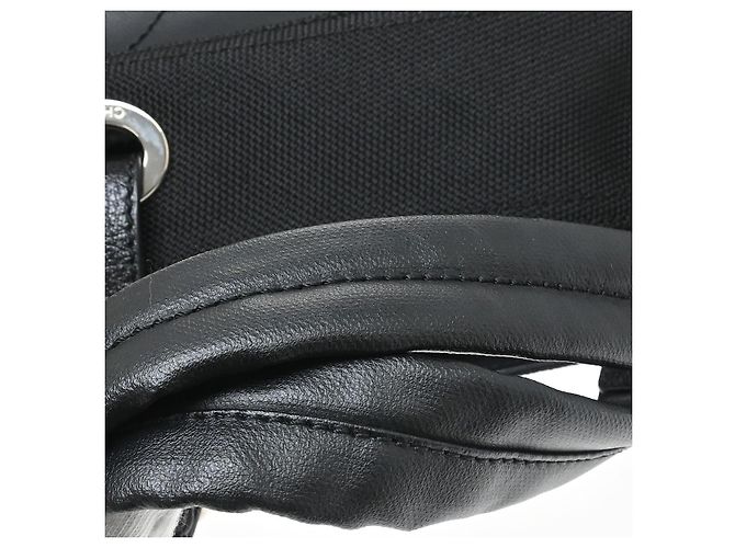 Chanel Biarritz Tote aus gestepptem beschichtetem Canvas Large Schwarz - Ansicht 6